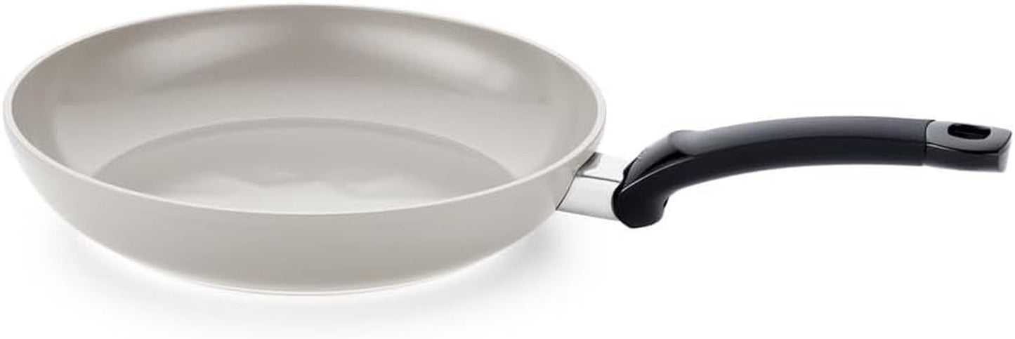 Fissler Ceratal Classic 2-delat set, aluminium, med keramisk beläggning (24+28 Cm), non-stick - induktion, grå grytor och stekpannor Naty Shop