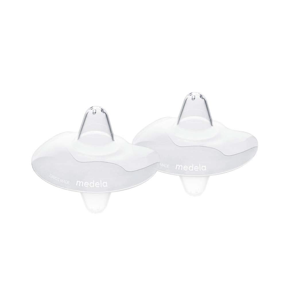 Medela 200.1631 Bröstvårtsköld, flerfärgad Tillbehör Mat och amning Bebe Naty Shop