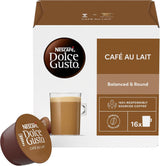 Nescafe Dolce Gusto – Dolce Gusto Café au Lait 16 KAPSLAR 160 g (X6)