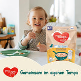 Milupa Stracciatella Mjölkgröt - Glutenfri, palmoljefri babyflingor - Fri från konserveringsmedel och färgämnen - Från 8 månader - 4 x 400 g
