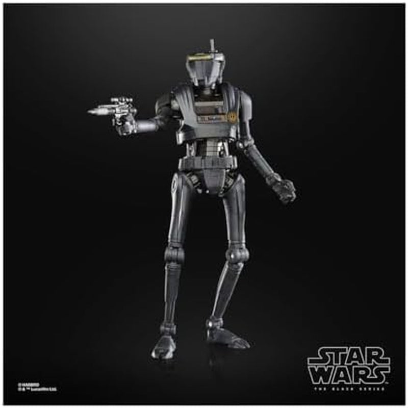 Star Wars Black Series New Republic Security Droid, 15 cm stor mandalorian figur, för barn 4+ Actionfigurer Naty Shop