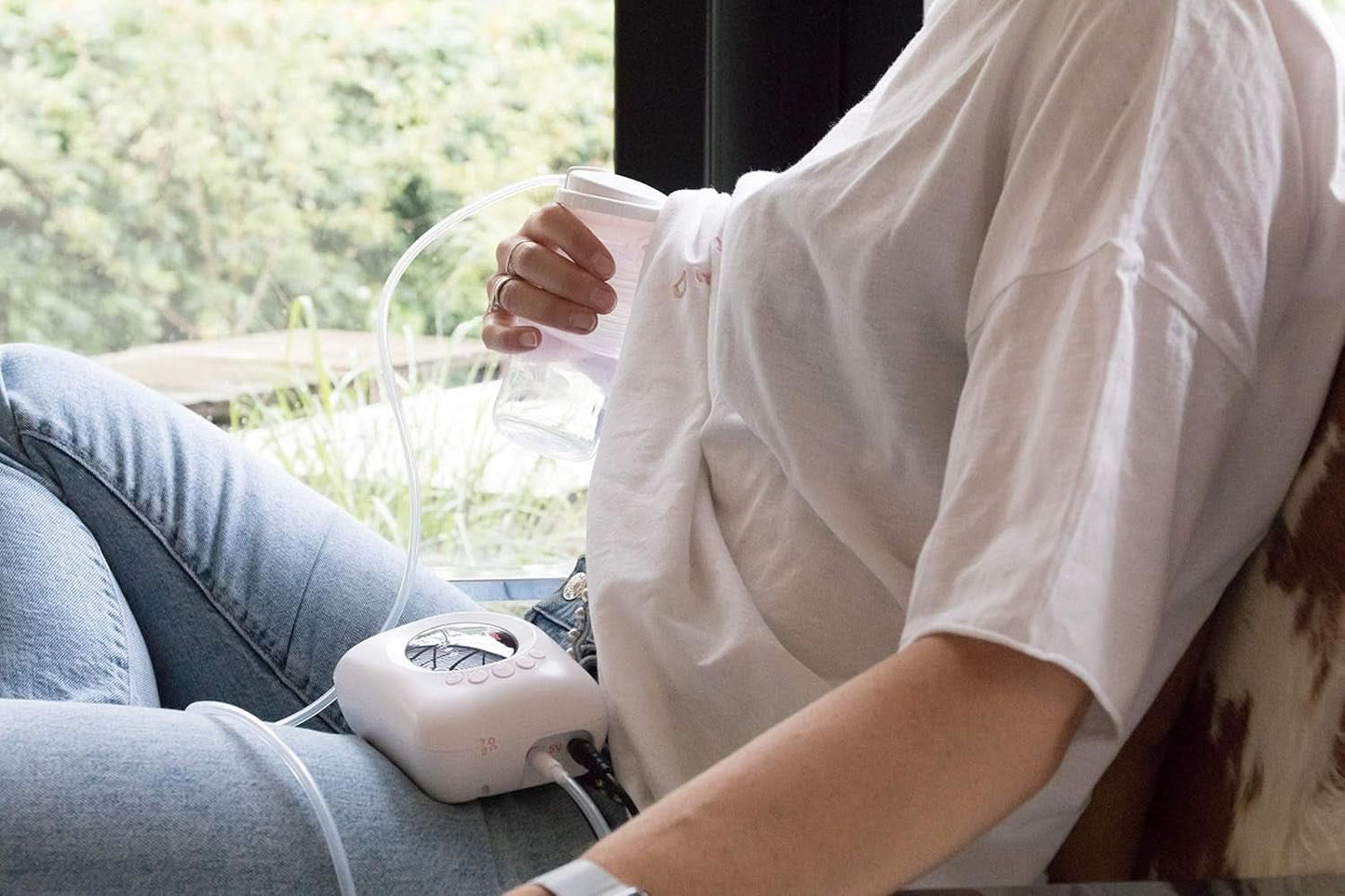 Nuby - Elektrische Milchpumpe Mit Digitaler Anzeige Tillbehör Mat och Amning Bebe Naty Shop
