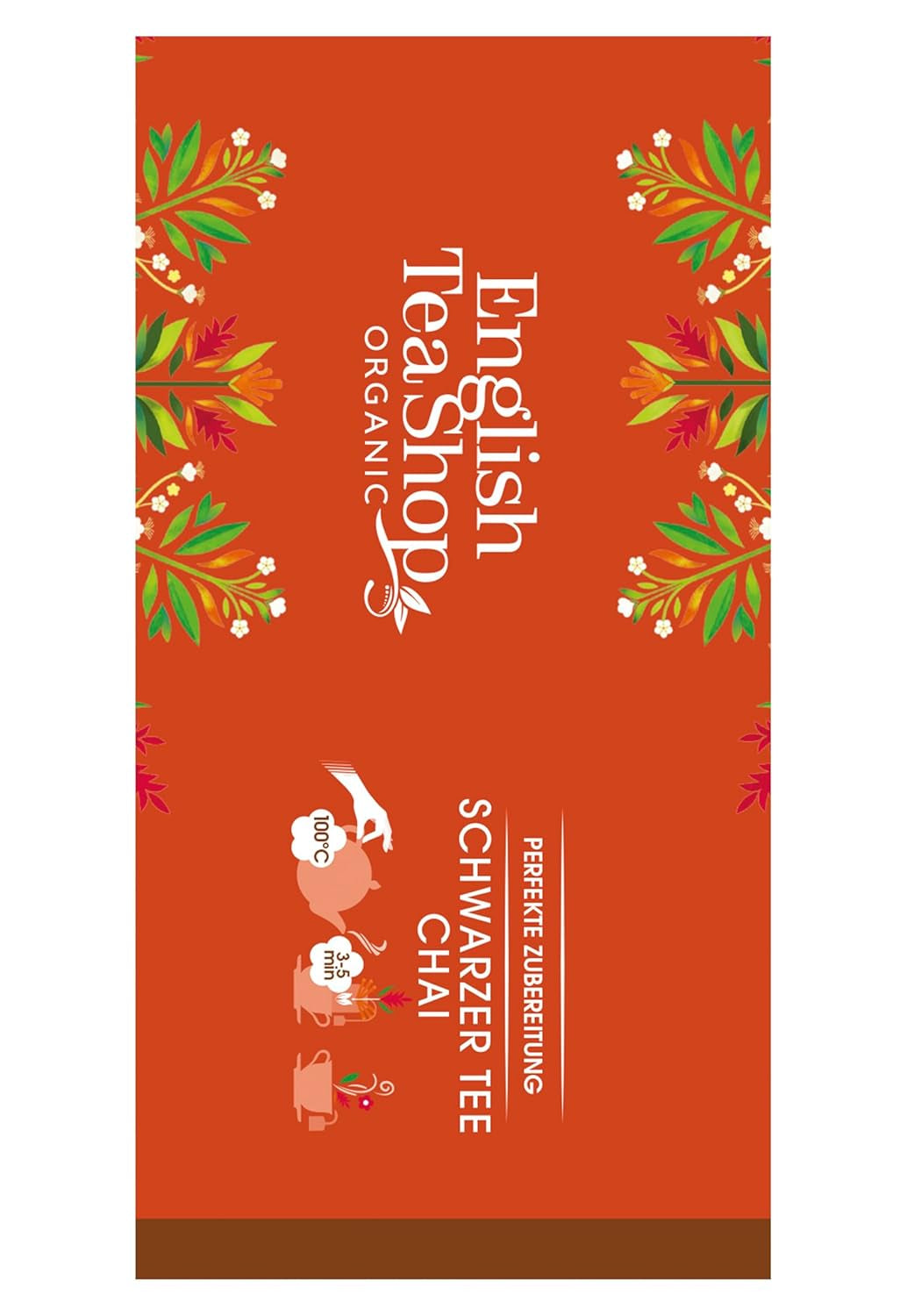 ETS - Chai Black Tea, Naturland BIO, 20 tepåsar (paket med 2)