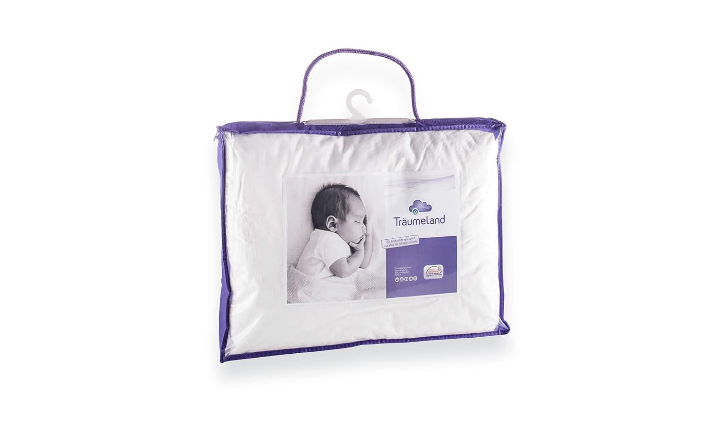 Dreumeland T060183 Kuddemossa med Tencel 40 X 60 cm, vita Standardkuddar Naty Shop