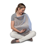 Chicco - Boppy Infinity amningshalsduk 17 Cm grå Tillbehör Mat och amning Bebe Naty Shop