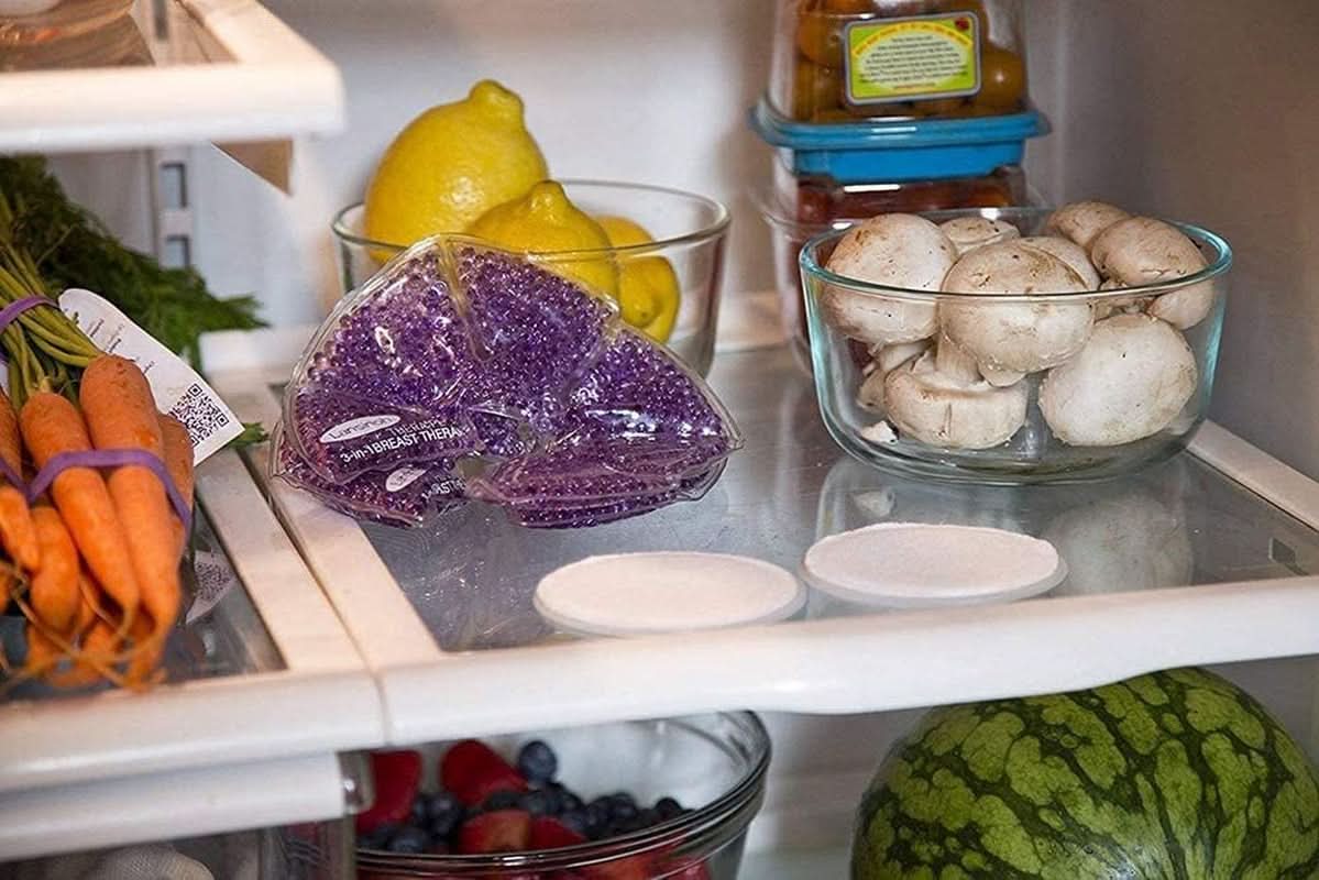 Lansinoh Therapearl 3-i-1 bröstterapi för ammande mammor, varm och kall terapi, hjälper till att lindra översvämning, mastit och igentäppta kanaler, återanvändbar mat och amningstillbehör Bebe Naty Shop