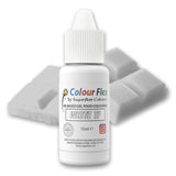 Sugarflair Colourflex vit oljebaserad livsmedelsfärg, högkoncentrerad flytande livsmedelsfärg, matfärg för smörkräm, choklad, deg, fondant, glasyr och mer - 15 ml