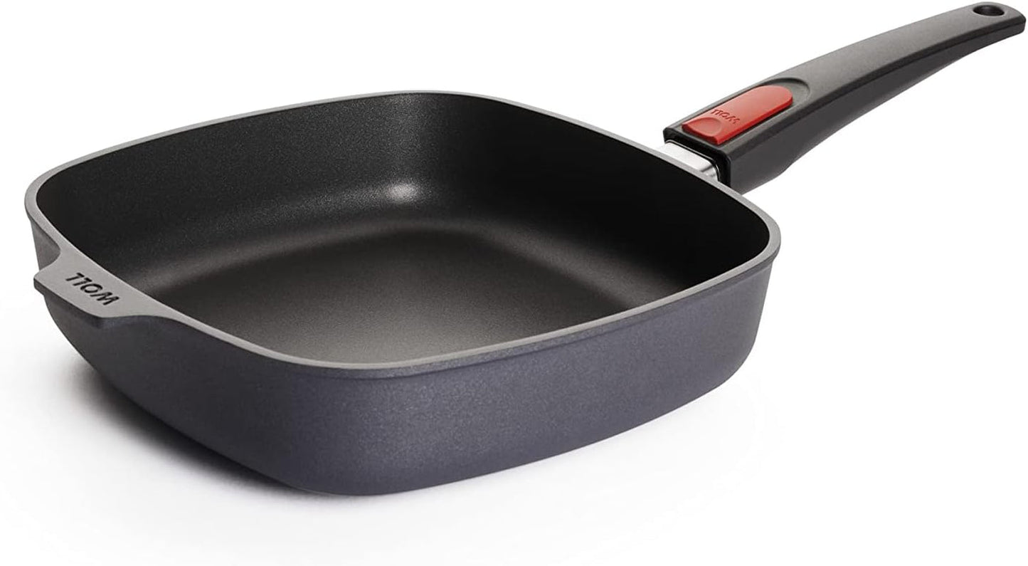 Woll Diamond Lite fyrkantig panna, 6 cm höjd - utan induktion Grytor och stekpannor Naty Shop 24X24 cm