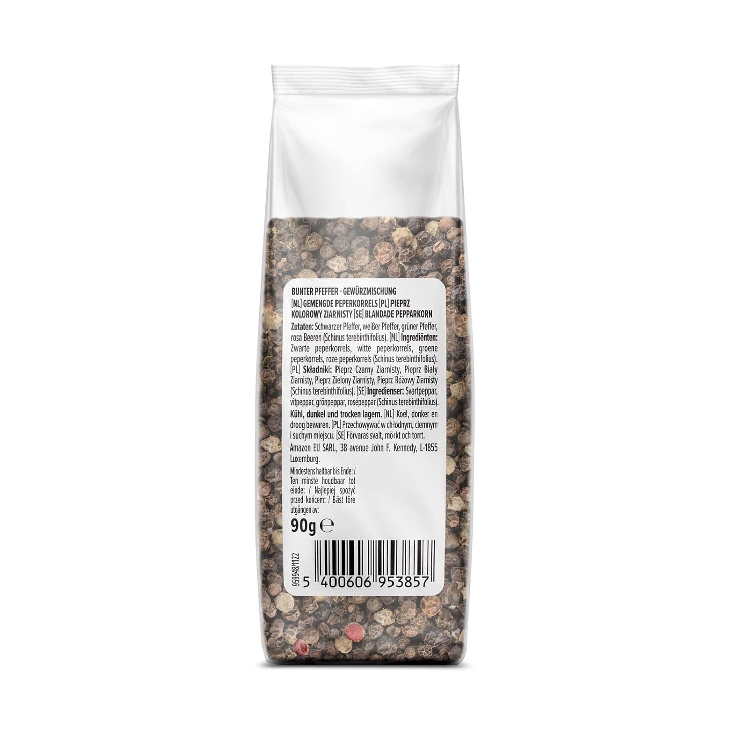 från Amazon Pfeffer bunt ganz, 90g