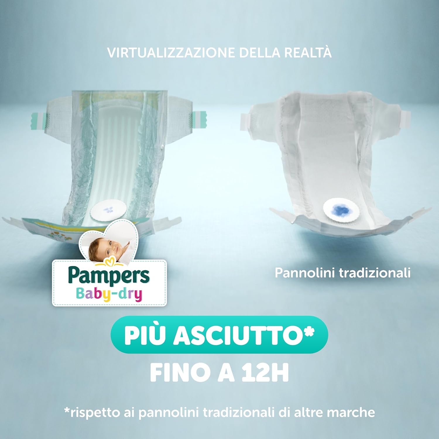 Pampers Baby Dry Maxi storlek 4 (7-18 kg), 200 blöjor + 500 gratis extra krampoäng