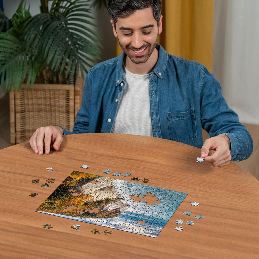 Ravensburger Puzzle 12001479 - Kreidefelsen Auf Rügen - 300 bitar pussel Tyskland Collection för vuxna i åldern 14+ Puzzle Naty Shop