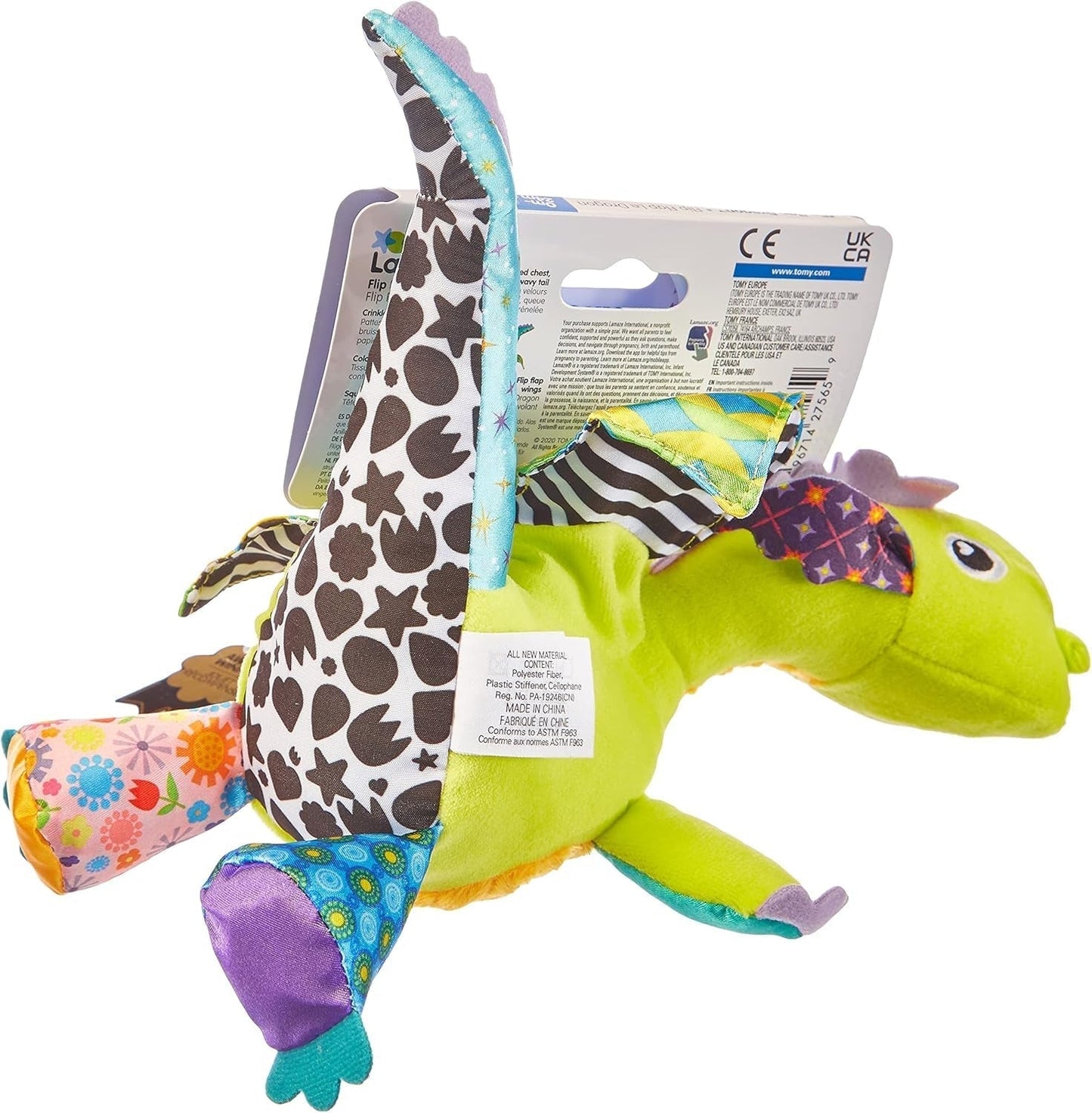 Lamaze Kids Toy Captain Squid, Octopus Pirate Clip & Go, högkvalitativ leksak för småbarn & Diego Kids Toy, Flying Dragon Clip & Go, högkvalitativ leksak för småbarn Bebe Naty Shop Toys