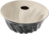 Dr. Oetker Gugelhupfform Ø 22 Cm BACK-TREND, Backform Für Gugelhupf, Runde Bundform Aus Stahl Mit Keramisch Verstärkter Antihaft-Beschichtung (Farbe: Creme/Anthrazit), Menge: 1 Stück Formar och plåtar för bakning Naty Shop Gugelhupf 22Cm
