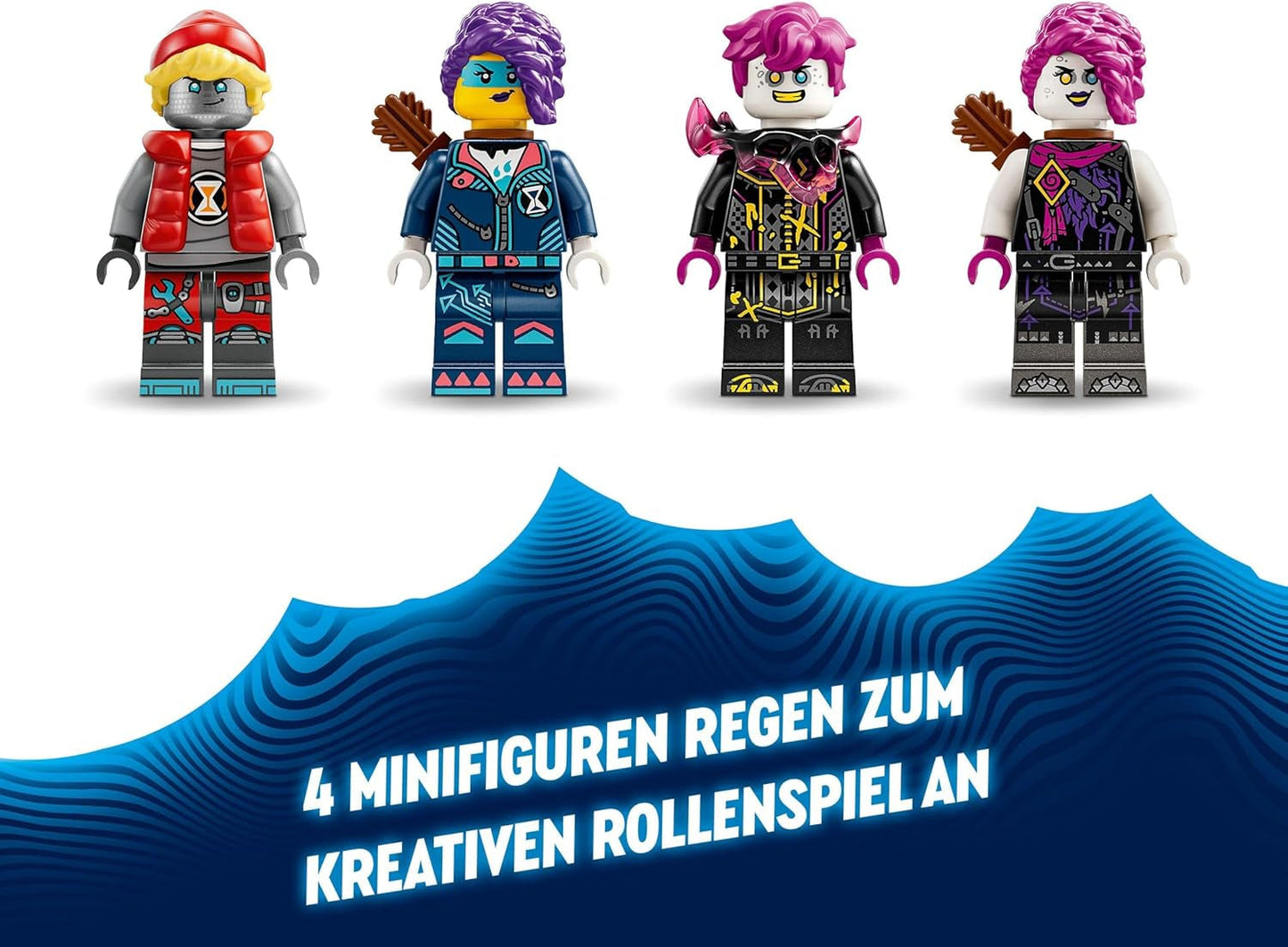 LEGO Dreamzzz 2-i-1 Coopers Dino-Mech C-Rex Toy Pterodactyl T.Rex Actionfigur för pojkar och flickor Kreativ leksak Äventyrsset Present för barn 9 år 71484 Byggset Beuche den LEGO-Store