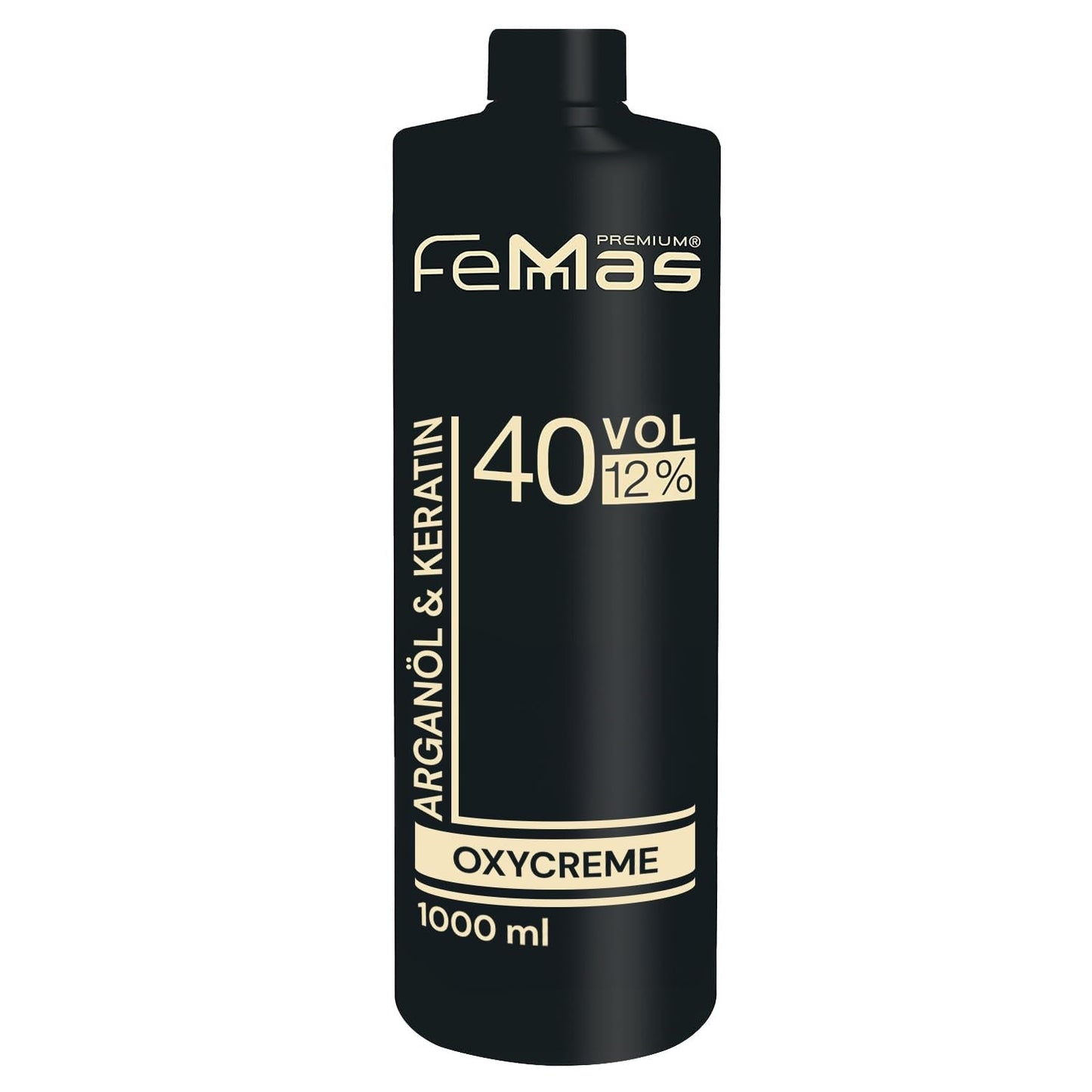 FemMas Oxycreme i 6% 1000 ml I Oxidationsmedel för hårfärgning och färgning I Enkel applicering och optimal fixering I Framkallare för enhetliga resultat i salongskvalitet I Hårfärgningsframkallare Hårfärgningsmedel Naty Shop 12 1 liter (1 förpackning)