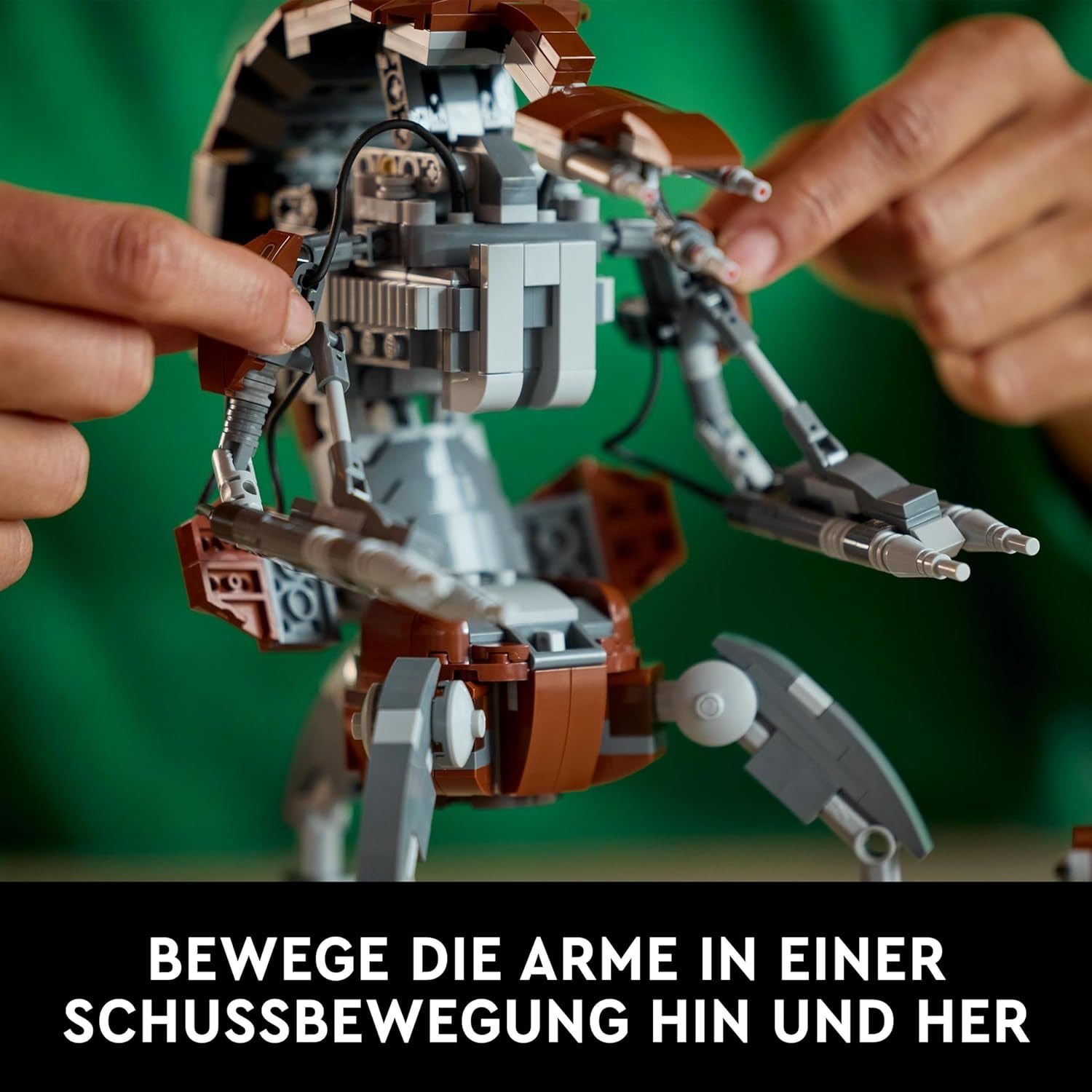 LEGO Star Wars Droideka-set, Droidmodellsats för vuxna, skrivbordsdekor, samlarobjekt, presentidé för män och kvinnor 75381 Byggset Besuche den LEGO-Store