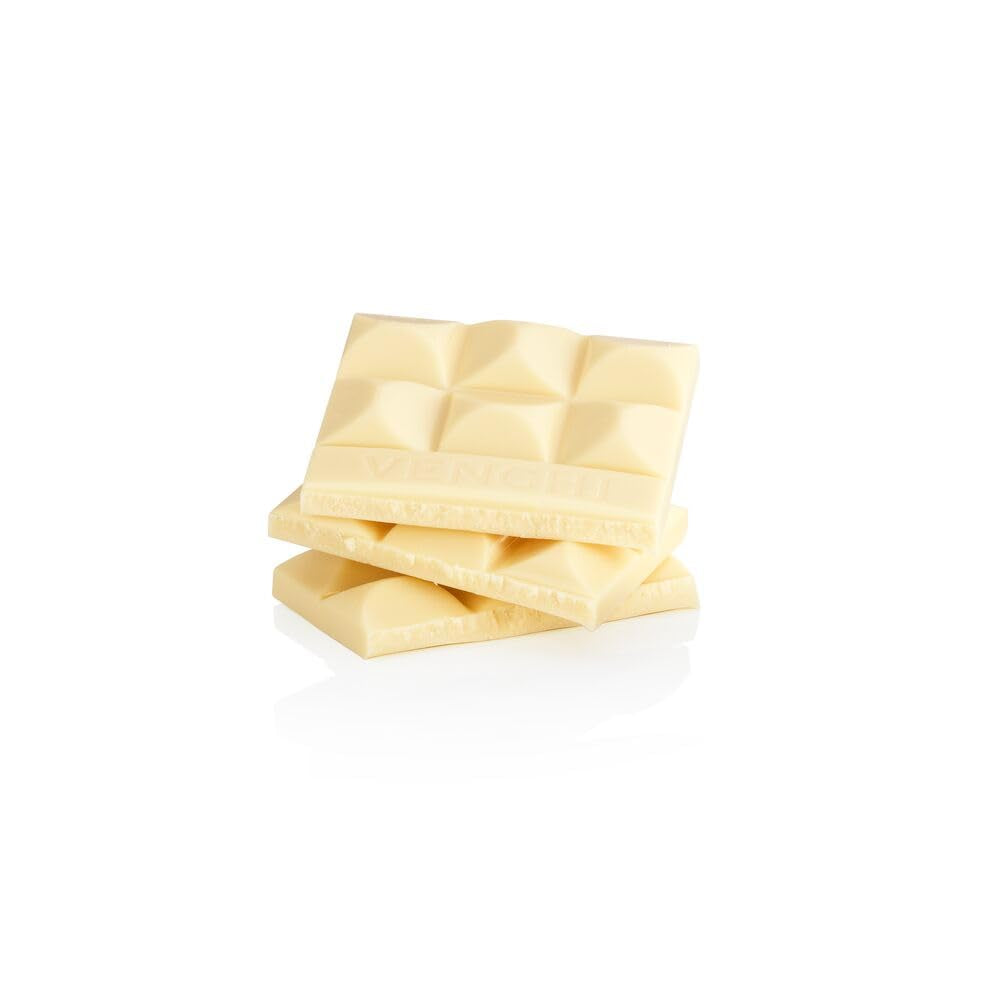 Venchi - Extra vit chokladkaka, 78 g - med vanilj - Glutenfri