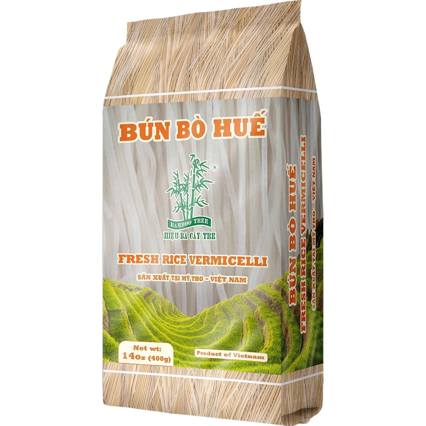 BAMBUTRÄD - Bun Bo Hue risnudlar - (1 X 400 G)