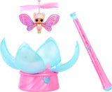 LOL Överraskning! Magic Flyers Fairies Tots - Flower Child - Innehåller 1 docka och 1 trollstav i en blomformad förpackning, 2 att samla in, Rose