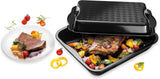 Dr. Oetker Maxi-Bräter Mit Deckel BACK-IDEE KREATIV, Brat- Und Auflaufform Aus Hochwertigem Stahlblech Mit Emaillierung, Eckige Form, Schnitt- Und Kratzfest - Spülmaschinengeeignet i Schwarz Formar och plåtar för bakning Naty Shop