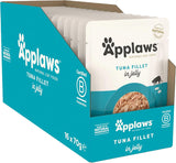 Applaws Cat Pouch tonfiskfilé i gelé 1x (16x70g)