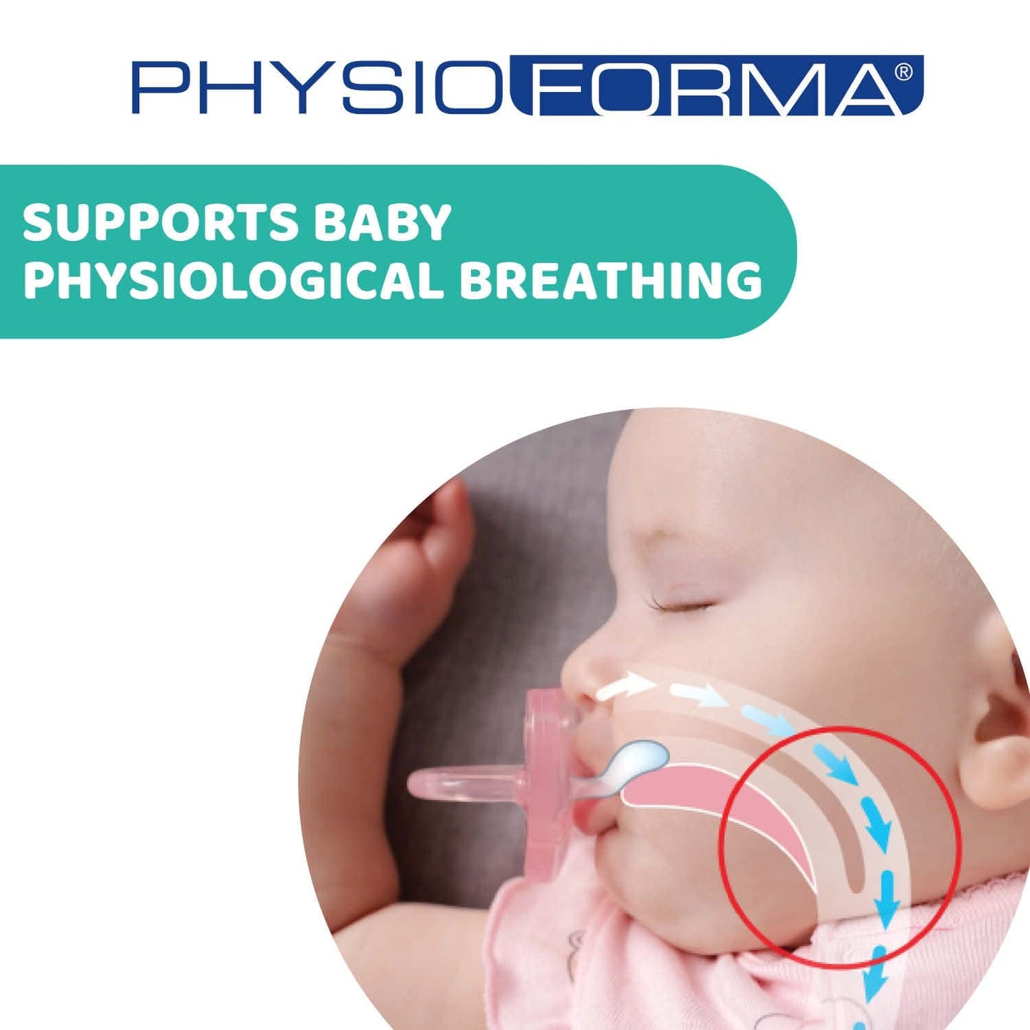 Chicco PhysioForma komfortnapp 6-16 månader, 1 st, napp med silikonnapp, stödjer fysiologisk andning och främjar korrekt munutveckling, blå