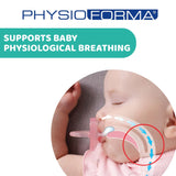 Chicco PhysioForma komfortnapp 6-16 månader, 1 st, napp med silikonnapp, stödjer fysiologisk andning och främjar korrekt munutveckling, blå