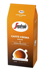 Segafredo Zanetti Caffè Crema Dolce - Hela bönor (1 kg-pack) - Lämplig för Caffè Crema - Lätt till medelrostade kaffebönor med mild och balanserad smak (2-pack)
