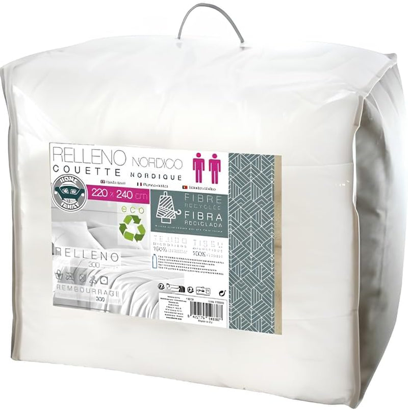 FORNOR 14838 Quilt, återvunnen fiber, 220 X 24 Cm Täcken och täcken Naty Shop Standardtitel