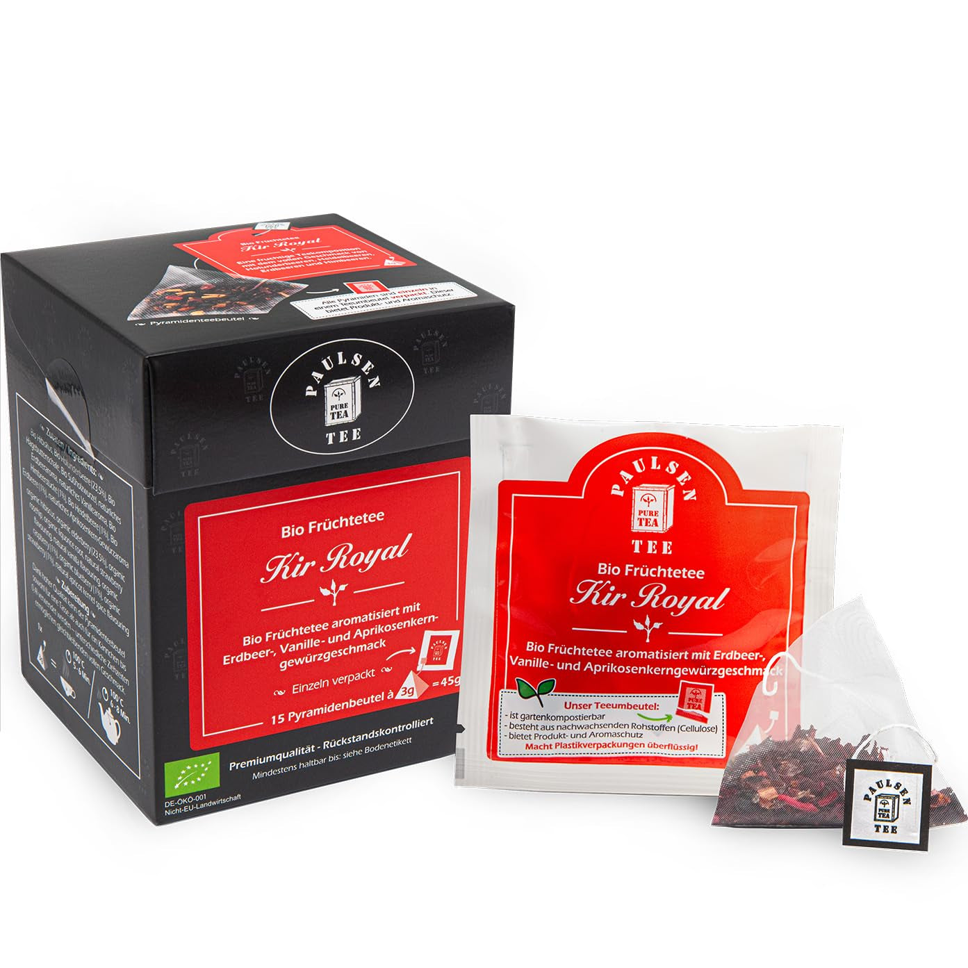 Sweet Heart 2 x 100 g Paulsen Tea Fruktte kontrollerat för rester