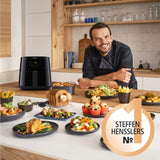 Philips 3000Er Airfryer XL - Rapid Air-teknik, stekning med upp till 90 % mindre fett, kapacitet 1,2 kg, 6,2 liter, pekskärm Vitvaror Naty Shop