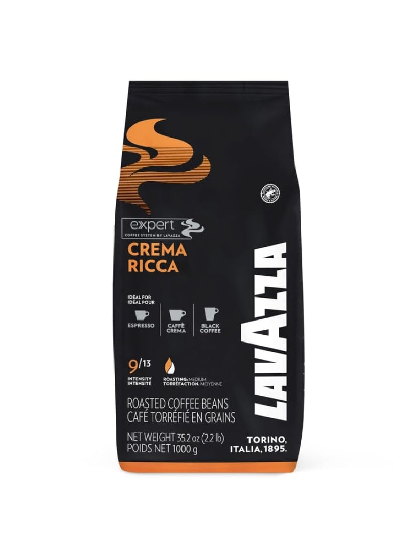 Lavazza Expert Plus Crema Ricca Espresso - 6 hela kaffebönor x 1 kg