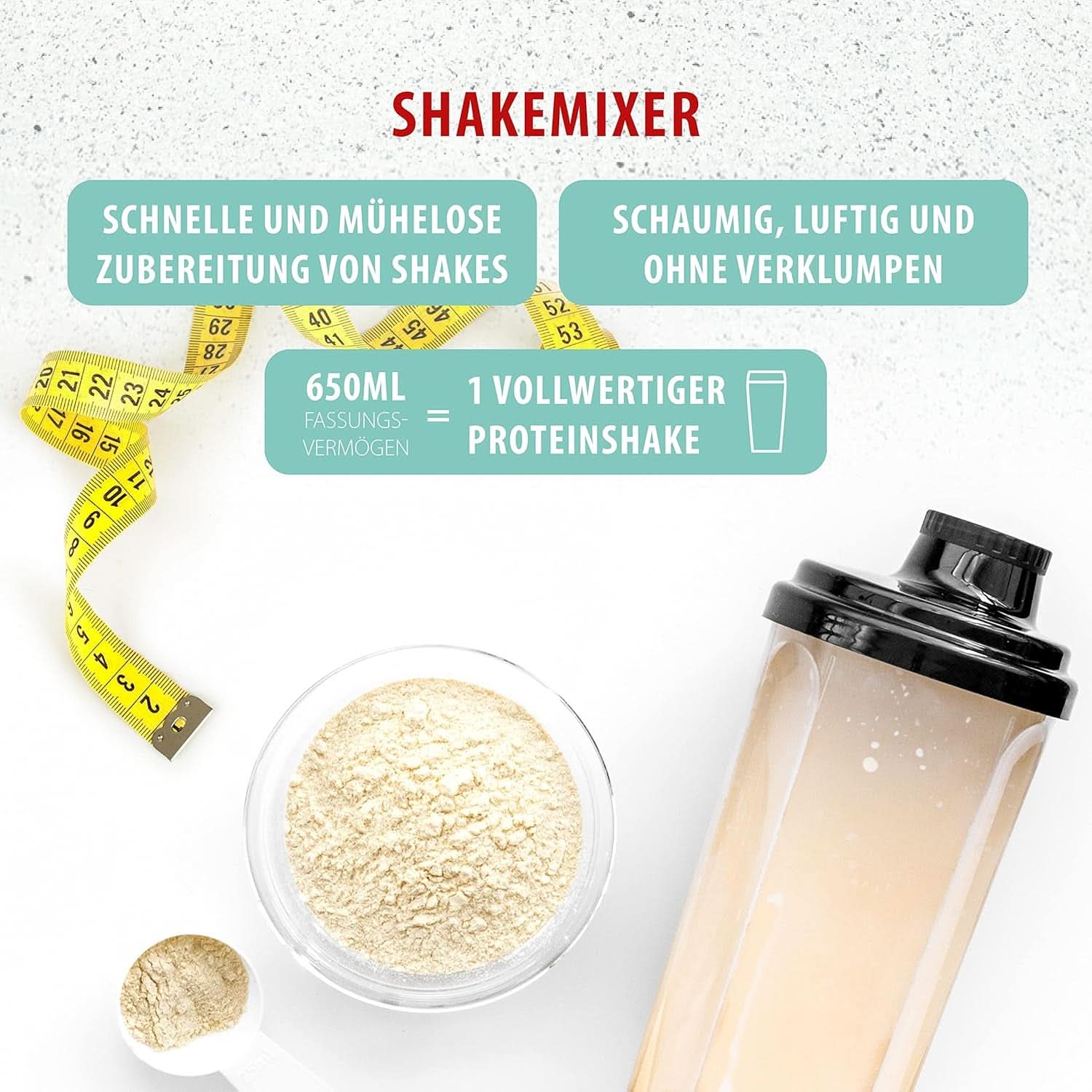 Clatronic® Barmixer U. Milchaufschäumer | Smoothie Maker | 650Ml Edelstahlbehälter | Praktischer Becherhalter | Blandare | 2 Geschwindigkeitsstufen | Kraftvoller 65 Watt Motor | Chromdesgin | BM 3472 Kitchen Naty Shop