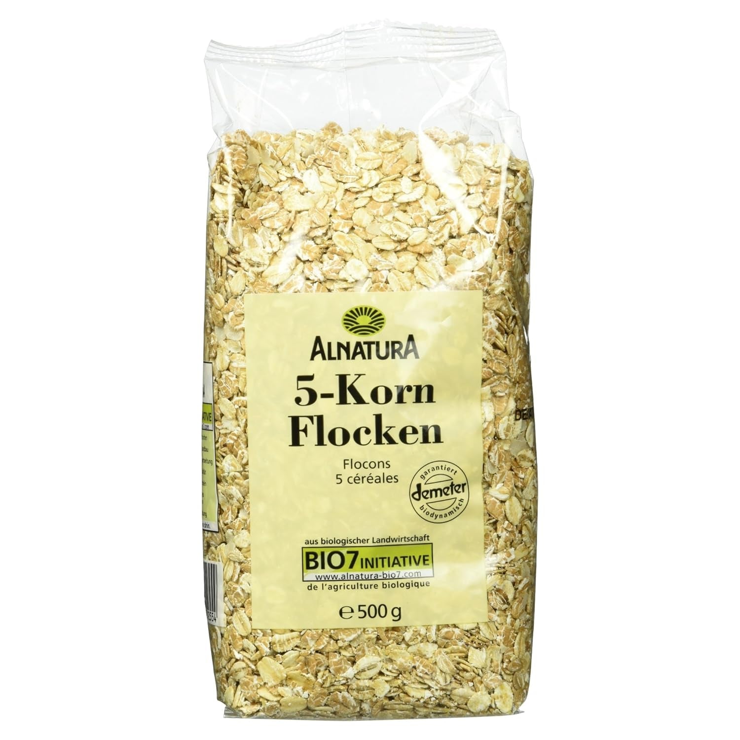 Ekologiska flingor från 5 flingor, 500 g