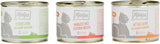 MjAMjAM - Premium Wet Cat Food - Mixed Pack I - Kyckling, nötkött, Hearts 6 Pack (6 x 200 g), spannmålsfri med extra kött