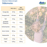 Alete ekologiska skivade pajer med fullkorn och äpplen 6 x 22 g