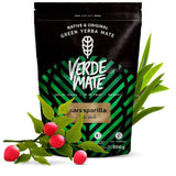Herbal Yerba Mate Tea Set | Yerba Mate med örter | Green Mate Green Energy Guarana, Guayusa Jazmin, Sarsaparilla | Brazilian Green Yerba Mate | 3X500G