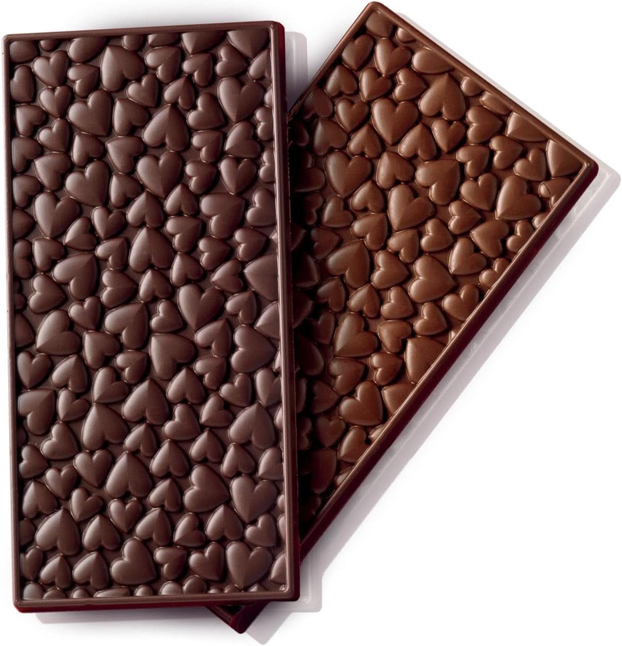 Silikonform Silikomart Love Tabletter 15,5 x 7,7 x H 0,9 cm, 85 ml, 1 hålrum (SCG38) Kitchen Naty Shop