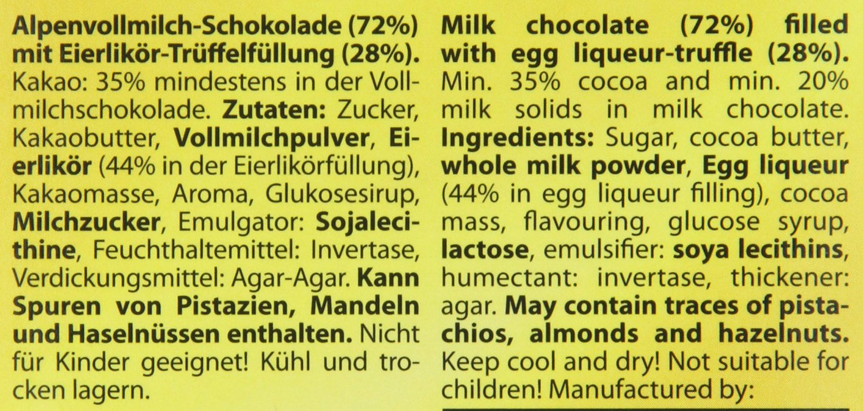 Verpoorten Chokladägg Tryffelfyllning 100 g (förpackning med 2)