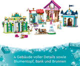 LEGO Disney Princess: Disney Princess Adventure Market, leksakshus med 4 dockor inklusive Askungen och Ariel, Lekset med skattkarta, present till flickor och pojkar från 6 år 43246 Byggset Besuche den LEGO-Store