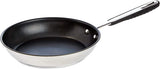 Pann i rostfritt stål med non-stick beläggning - lämplig för induktion, med bekvämt handtag - 28 Cm grytor och kastruller Naty Shop 28 Cm rostfritt stålpanna