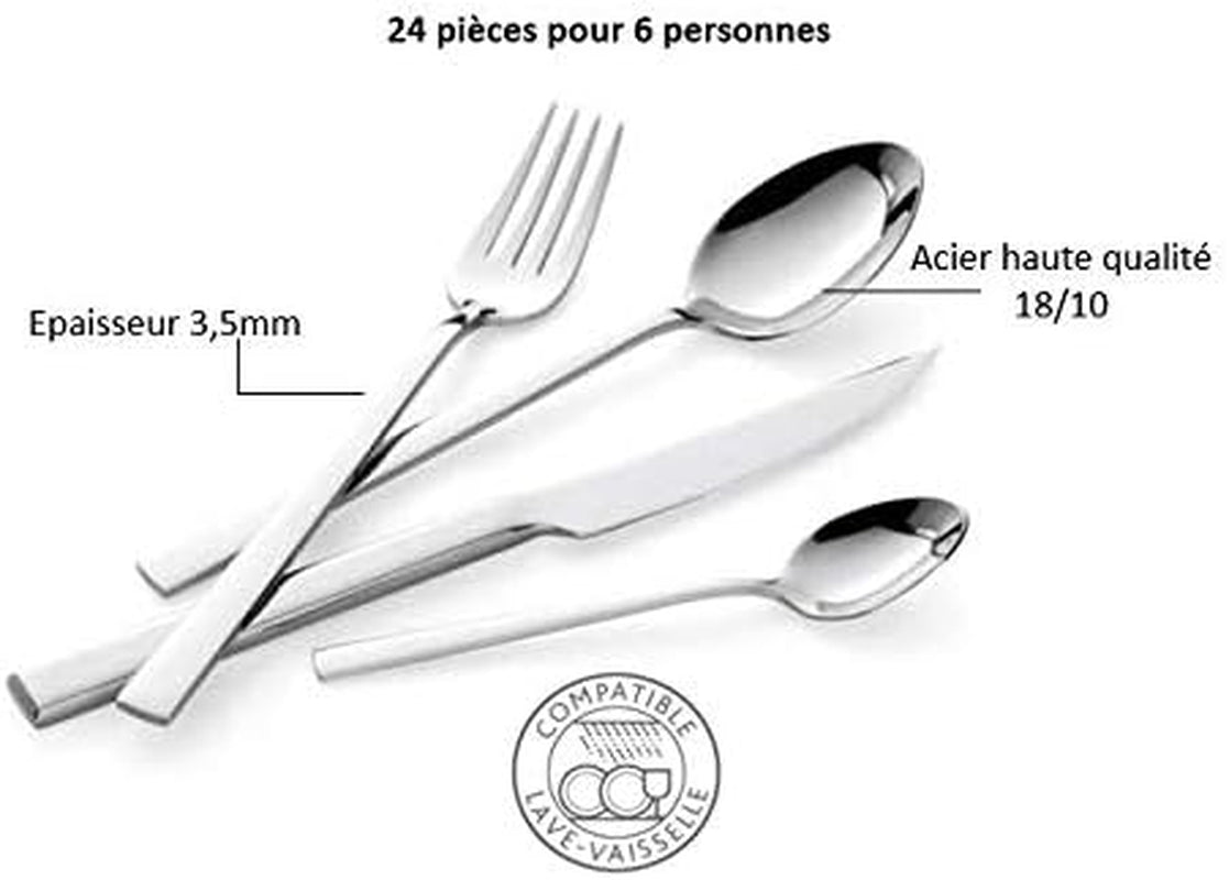 Giada bestickset för 6 personer, 24 delar Kitchen Naty Shop