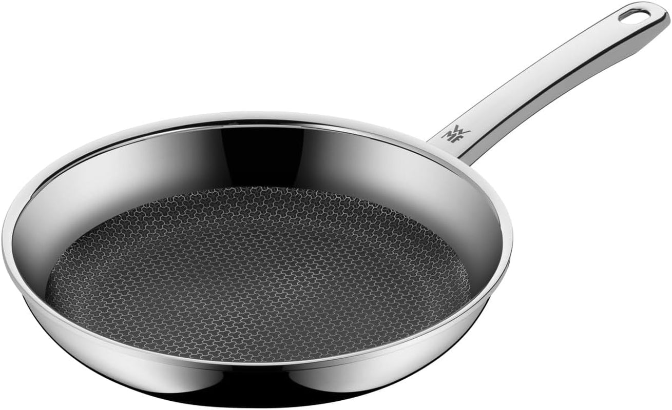 WMF Profi Resist induktionspanna 24 cm, material med flerskiktsbeläggning, bikakestruktur, handtag i rostfritt stål, ugnsfasta grytor och kastruller Naty Shop 24 Cm
