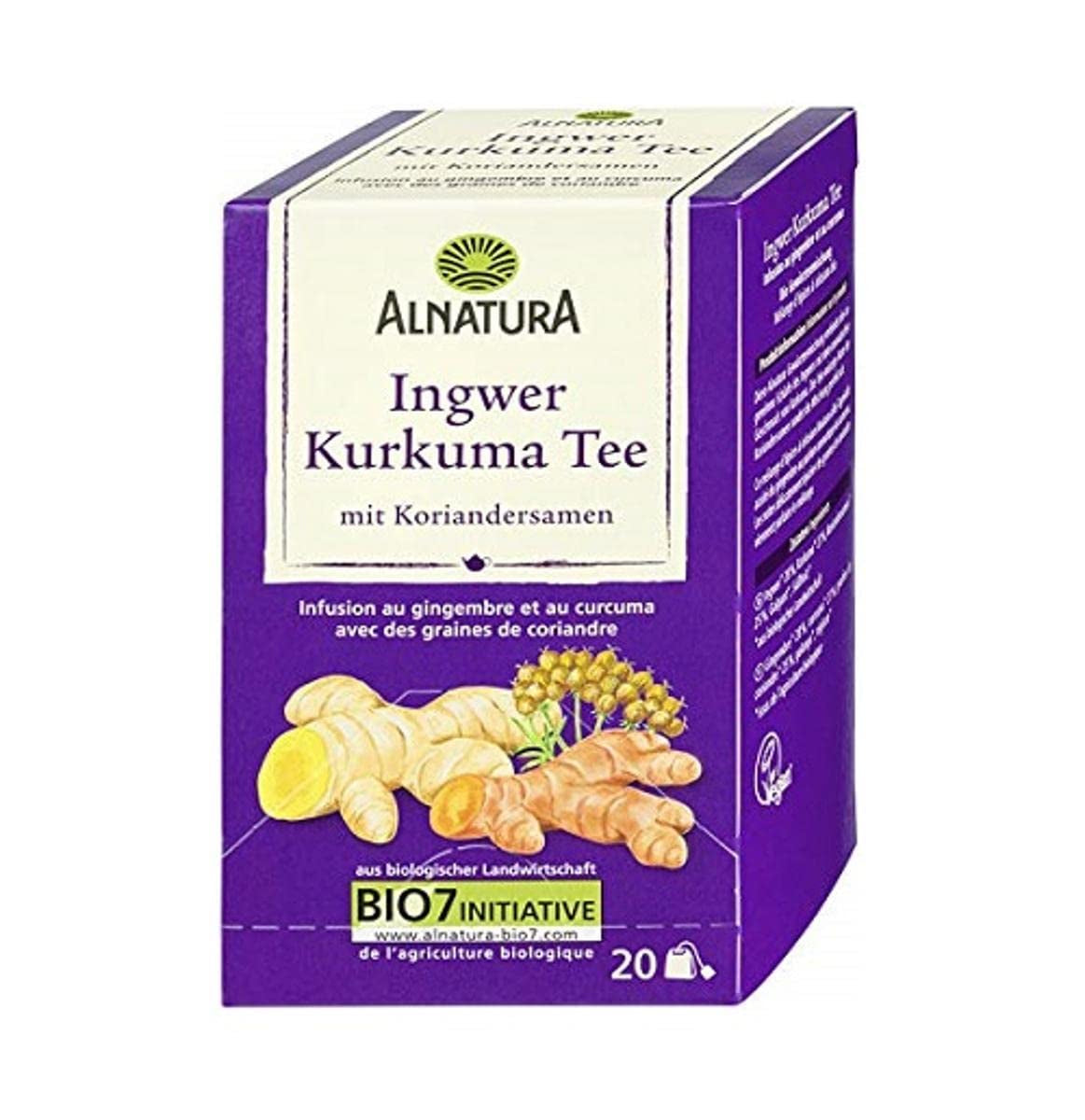 Ingefära, gurkmeja och kanel te, 40 g