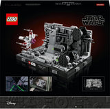 LEGO 75329 Star Wars Death Star Trench Run Diorama Set, Luke Skywalkers X-Wing vuxenmodellsats, A New Hope Fan Merchandise, Rumsdekoration, Presentbyggset Besuche den LEGO-Store