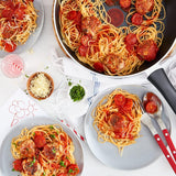Tefal C27808 Generös kokpanna 32 cm, non-stick beläggning, Thermo-Fusion bas, alla typer av induktionshällar Grytor och stekpannor Naty Shop