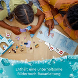 LEGO Disney Frozen Elsas ispalats, Isdrottningens slott, prinsessan ELSA och Anna dockleksak, plus 2 djurfigurer, fantastisk present till 4-åriga flickor och pojkar 43238 Byggset Besuche den LEGO-Store