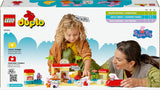 LEGO DUPLO 10434 Peppas Supermarket: kreativ pedagogisk leksak och lekset, present till pojkar och flickor från 2 år, uppmuntrar fingerfärdighet Byggset Besuche den LEGO-Store
