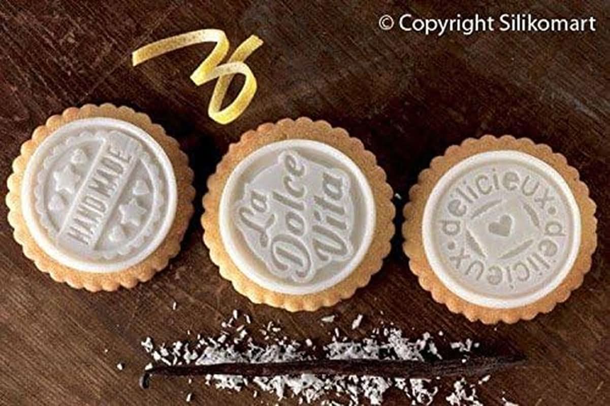 Silikomart 22.165.77.0165 CKC05 COOKIE DOLCE VITA SLIM Kitchen Naty Shop