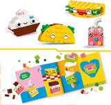 LEGO Classic Creative Snack Building Fun, Matleksak för fantasifulla rollspel, Byggset för pojkar och flickor 4 år gamla, Cupcake, Avokado, Popsicle och Taco 11039 Byggset Besuche den LEGO-Store